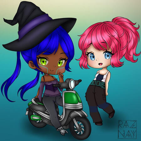 Vulpraak & Razzy Witch