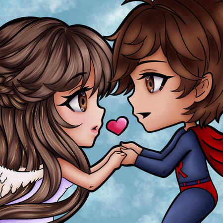 RossQuit &amp; Hyphen Chibi