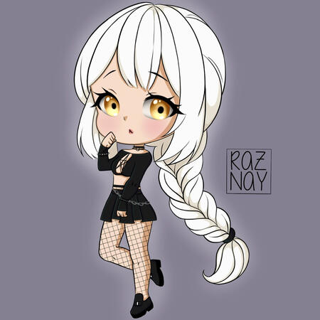 Wearing RivelBee's outfit